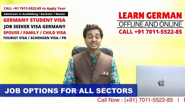 Germany Opportunity Card with 1 Lakh Jobs for Foreign Workers | Chancenkarte | Work Visa| New Law d смотреть онлайн