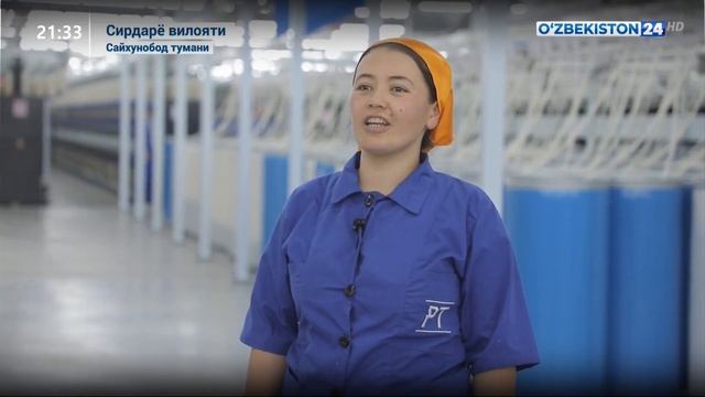 Сирдарё вилоятининг Сайхунобод туманида йирик инвестицион лойиҳалардан бири иш бошлади смотреть онлайн