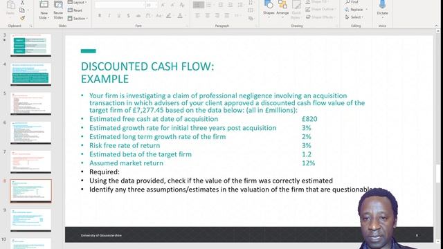 Forensic Accounting - Business Valuation смотреть онлайн