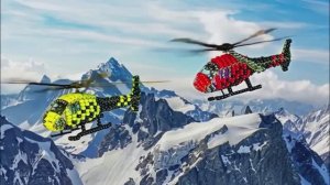 Поделки из бисера на 23 февраля / Вертолёт из бисера / Самолёт из бисера / Танк из бисера/