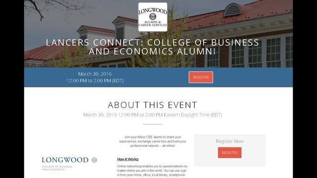 Lancers Connect: College of Business and Economics Alumni смотреть онлайн