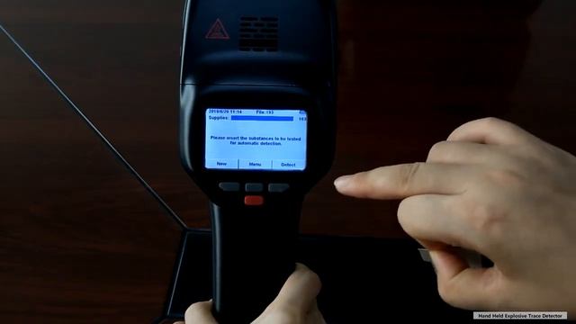 Safeagle SE1905 Hand Held Explosive Detector -  Performance Video