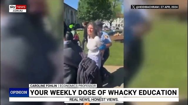 Anti-Israel protesters calling for 'intifada' at US uni fail to define the term смотреть онлайн