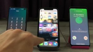 Incoming+Outgoing Call Samsung S10E vs S8 vs iPhone 12PRO