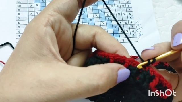 لأول مره كروشيه الموزاييك شرح الباترون وتنفيذ محفظه وشرح الجزء الأول mosaic crochet clutch смотреть онлайн