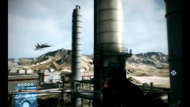 Battlefield 3 Jet stunts | .uK gaming смотреть онлайн