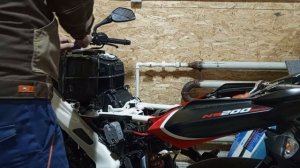 регулировка клапанов на Bajaj pulsar NS200 2021