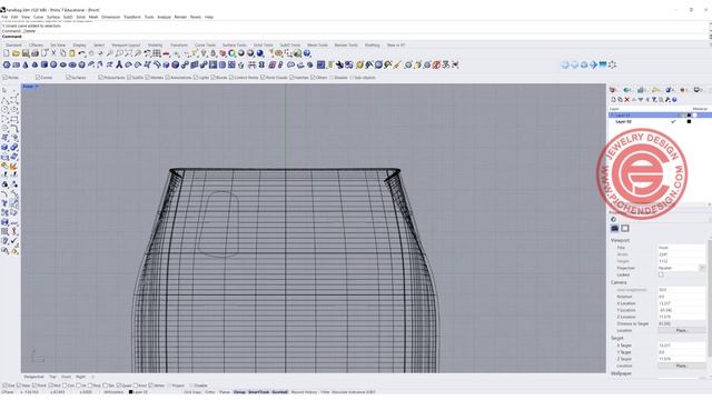 Handbag 3D Modeling Tutorial with Rhino 7 (Part 1) #221 смотреть онлайн