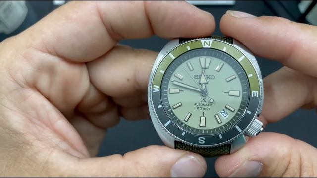 Nuovo SEIKO Turtle Prospex Terra GALAPAGOS ⌚ Turtoise SPRG13K1 смотреть онлайн