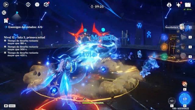 NEUVILLETTE HYPERCARRY & NAVIA DOUBLE PYRO / GENSHIN IMPACT 4.2/4.3 ABYSS 12 9 STARS смотреть онлайн