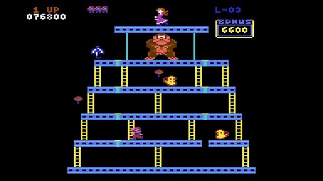 Donkey Kong (Ocean) (EU) [Commodore 64] смотреть онлайн