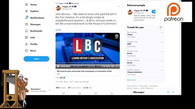 John Bercow Still Challenging Boris Johnson On Sleaze! смотреть онлайн