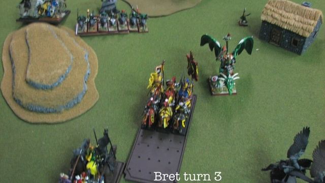 9b Warhammer Fantasy Battle Report Bretonnia Vs Orcs & Goblins May2009 Pt 2