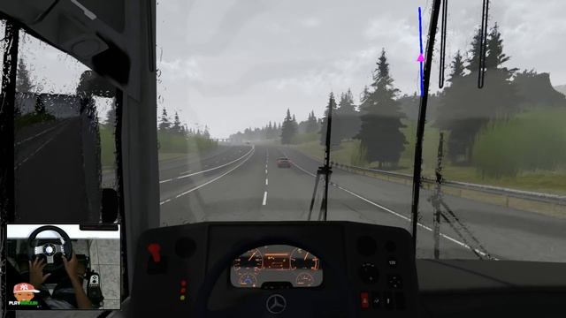 VIAGEM NA CHUVA COM PARADA NO GRAAL !!! PROTON BUS ROAD - G27 смотреть онлайн