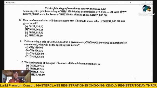 Likely Exams Question with Guided Solutions: Business Mathematics смотреть онлайн