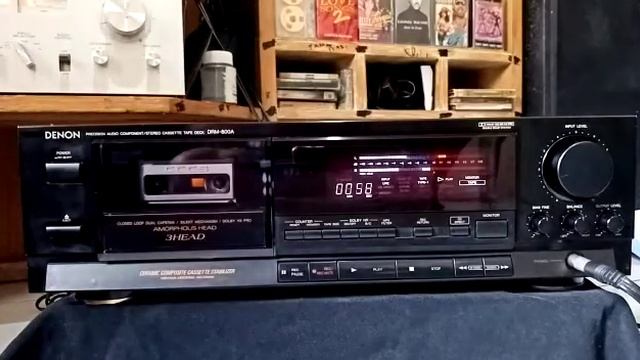 cassette deck DENON DRM-800A with disco remix смотреть онлайн