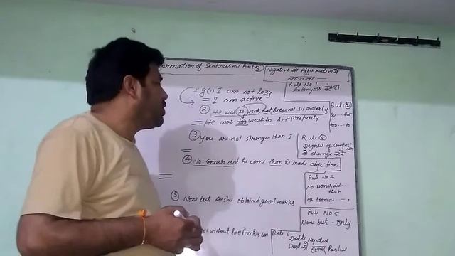 Transformation of sentences || How to convert negative into positive || by tomar sir смотреть онлайн