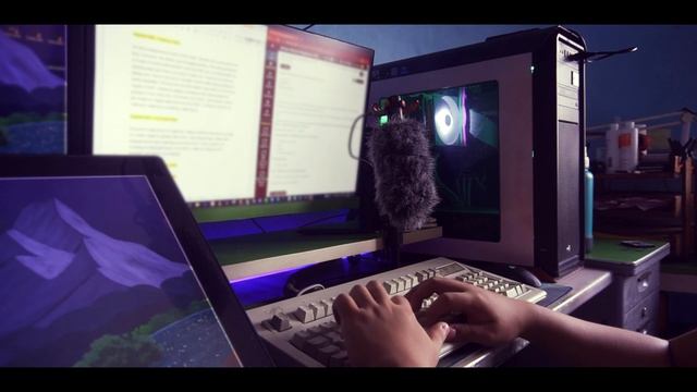 Typing AMSR (IBM Model M) - Typing a script for 40 mins! смотреть онлайн