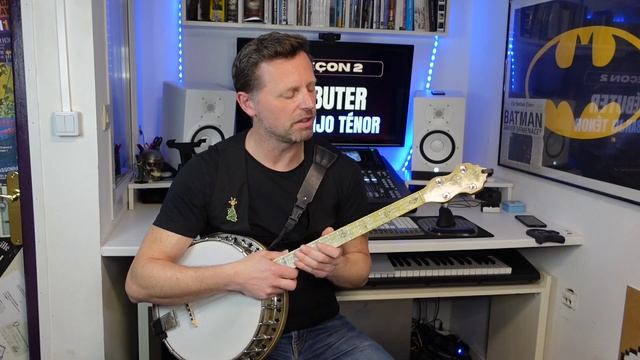 Banjo Tenor, leçon 2, les accords mineur, 7 et m7 смотреть онлайн