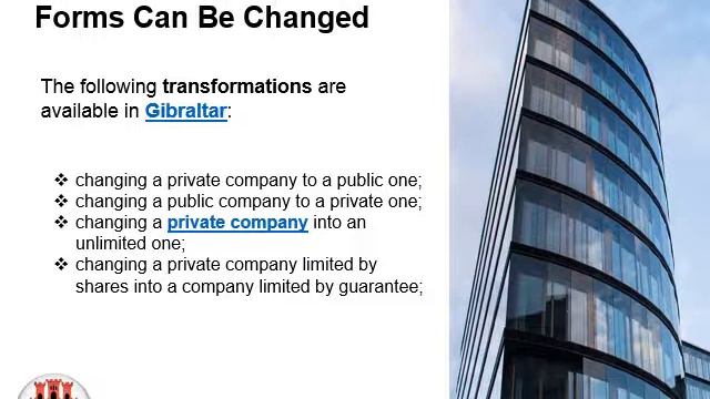 Changing the Company Type in Gibraltar смотреть онлайн