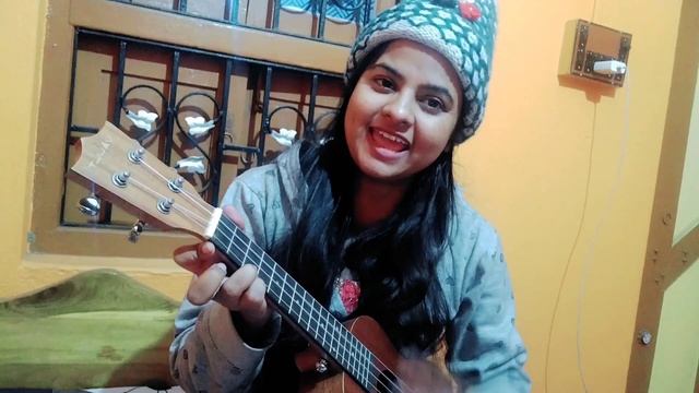 Jingle bells jingle bells... ukulele cover... merry Christmas 🎄... Santa coming.. смотреть онлайн