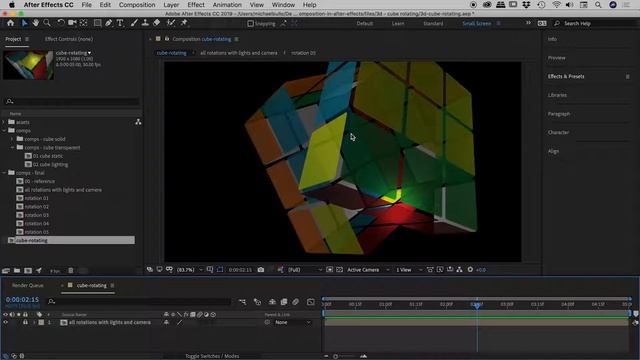 Set poster image for a composition in After Effects смотреть онлайн