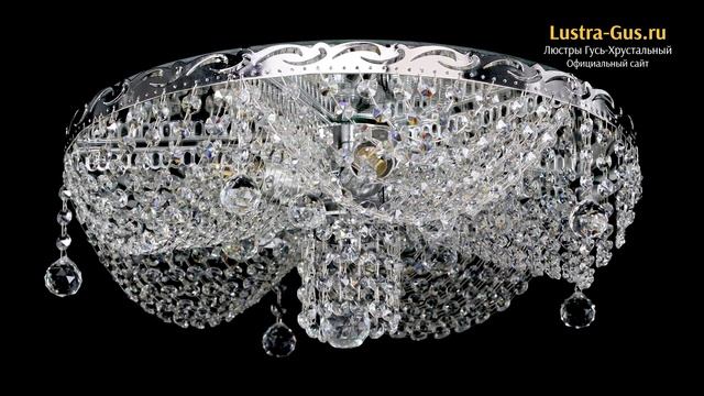 Хрустальная люстра «Виктория» - Гусь-Хрустальный завод смотреть онлайн