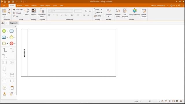 Business Process Modeling (Bizagi Modeller)