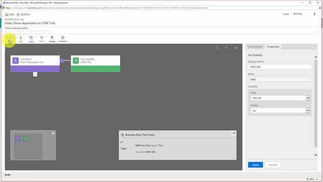 Setting up Business Rules in Microsoft Dynamics 365 смотреть онлайн