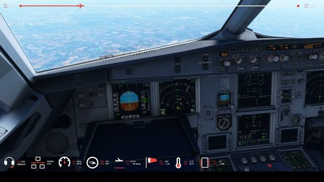 VATSIM / MSFS 2020/A320-214 FENIX /UUDD-UWSG/ смотреть онлайн
