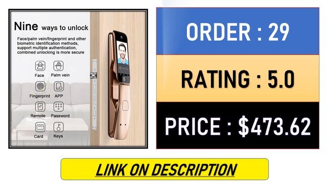 Top 10 Best Face Recognition Door Lock of 2023 | Best Fingerprint Door Lock смотреть онлайн