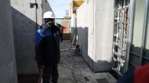 Modulbau | Монтаж сантехнического модуля без растворной постели