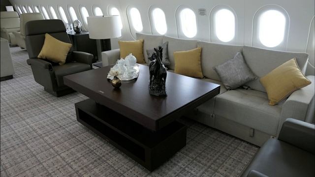 B787 Inside A Private Jet Boeing 787 VIP With A Master Bedroom