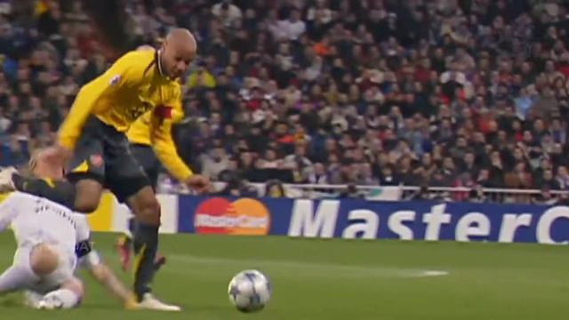 Thierry Henry goal vs Real Madrid - UCL 2006 - Best Goals Ever смотреть онлайн