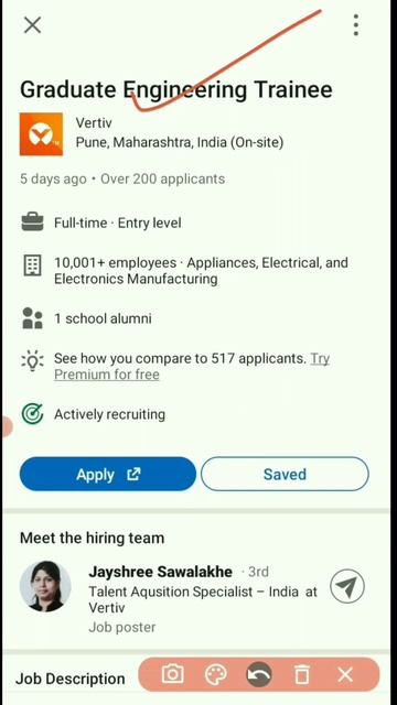 Vertiv Recruitment 2022 | Graduate Engineer Trainee| Fresher Jobs| MNC Job |Job Vacancy 2022 #short смотреть онлайн