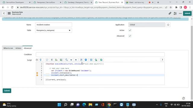 ServiceNow Before and after business rules смотреть онлайн