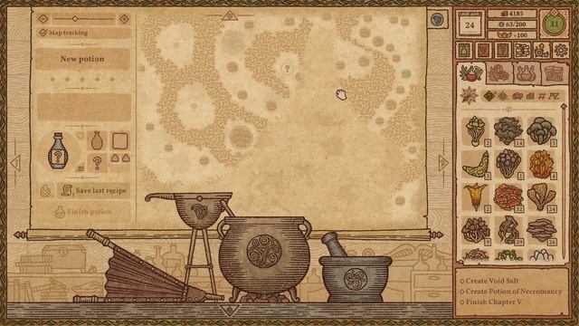 13. Necromancy & Void Salts POTION CRAFT Alchemist Simulator 1.0 Steam/PC Day 24 смотреть онлайн