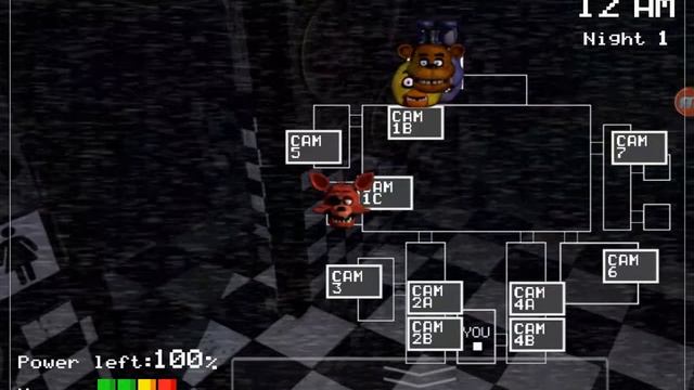 Проходим 2 ночи в пять ночей с фредди