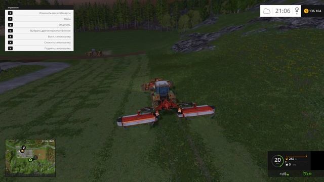 Farming Simulator 15 – Карьера | Карта Бьорнхольм | Заполняем силосную яму | gameplay =033= смотреть онлайн
