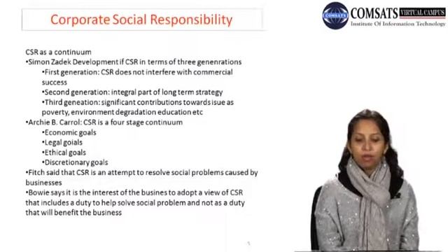 Corporate Social Responsibility MGT610 LECTURE in Hindi Urdu 03 смотреть онлайн