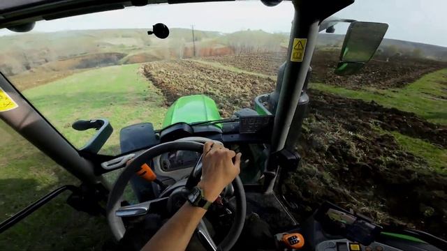 Deutz 5095G Ünlü pullukla nadas. смотреть онлайн