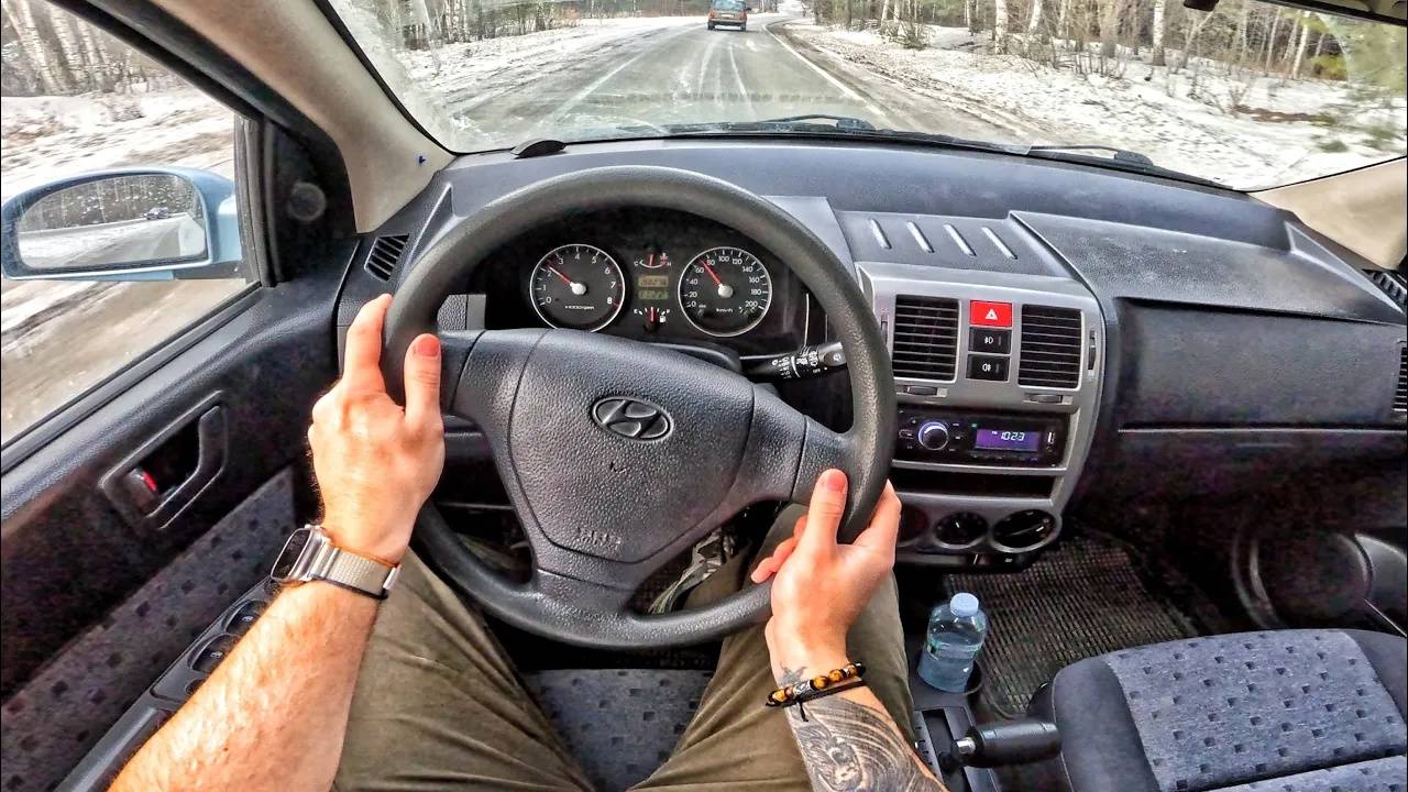 2004 Hyundai Getz 1.3 AT GLS - ТЕСТ-ДРАЙВ ОТ ПЕРВОГО ЛИЦА смотреть онлайн