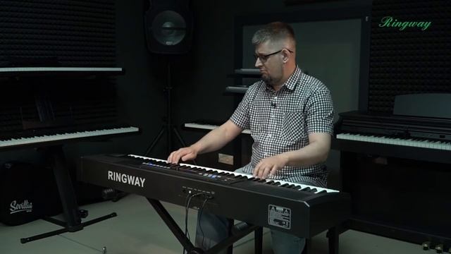 Цифровое фортепиано RP-25 бренда Ringway смотреть онлайн