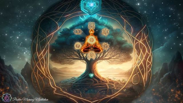 TREE Of LIFE | 528 Hz Spiritual & Emotional Detoxify | Root Chakra Frequency , Positive Energy