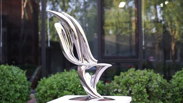 Modern art metal sculpture смотреть онлайн