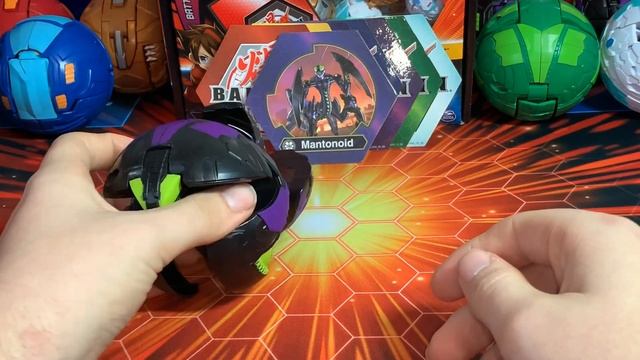 Bakugan: Battle Planet; Deka Darkus Mantonoid Unboxing смотреть онлайн