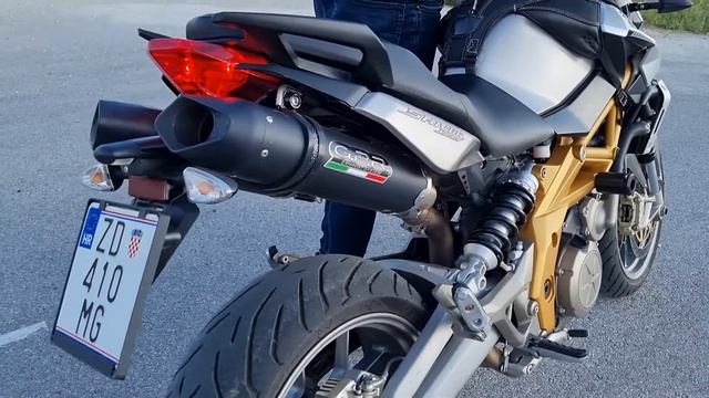 Aprilia Shiver 750 - GPR Furore nero sound - without db killers смотреть онлайн