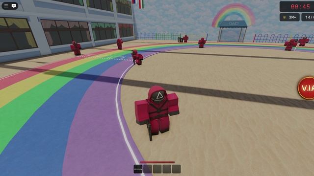 играем в игру в кальмара в роблоксе за охраника смотреть онлайн