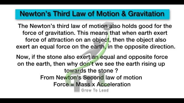 Newton's Third Law of Motion and Gravitation- GRAVITATION | (CBSE Class 9th Physics) | NCERT смотреть онлайн