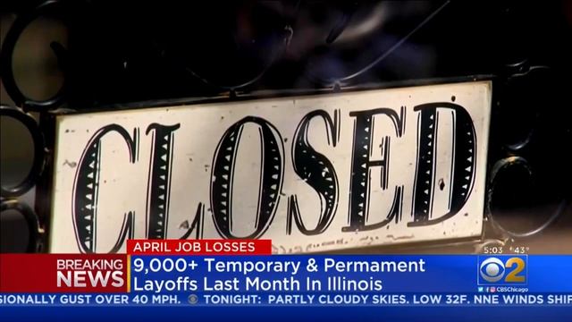 9,000+ Layoffs Last Month In Illinois; National Jobs Report Could Be Worst In History смотреть онлайн